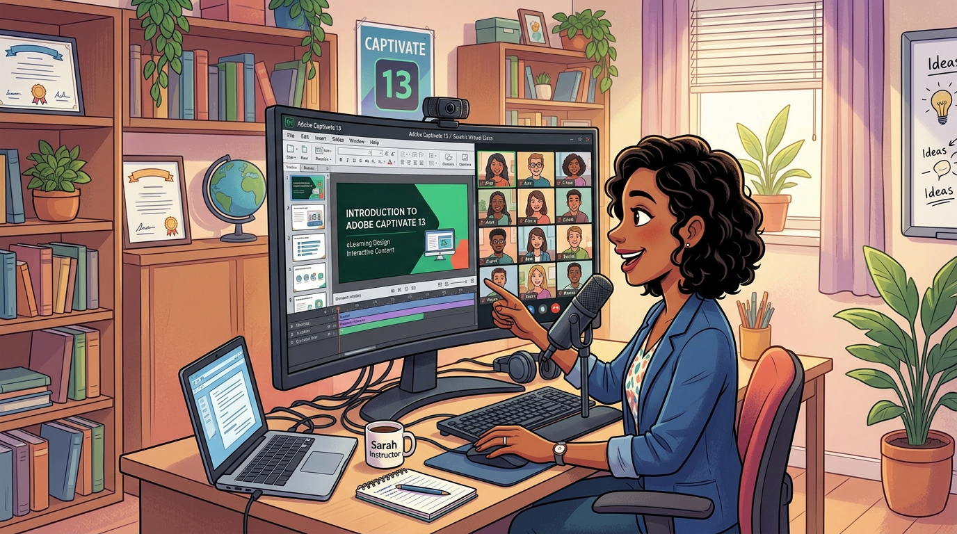 Virtual eLearning session with Adobe Captivate – The Logical Blog